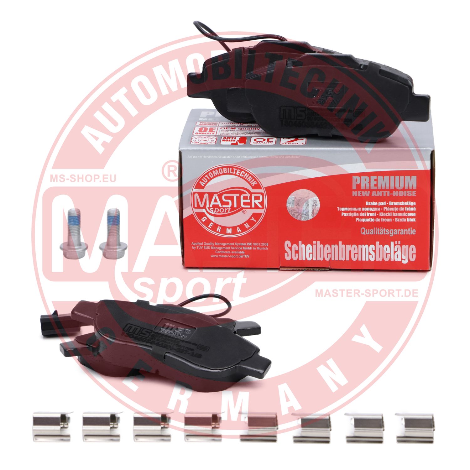Placute frana MASTERSPORT GERMANY 13046038462N-SET-MS